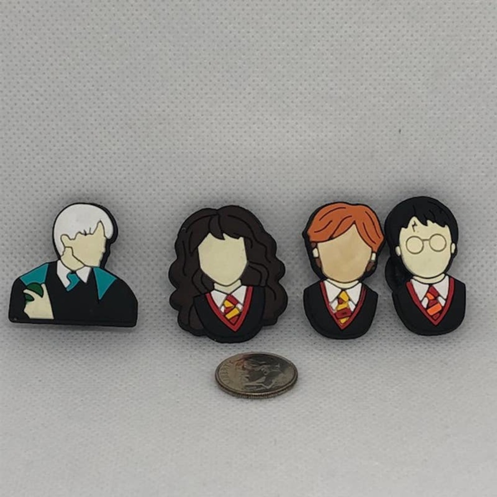 4-pc set of Harry Potter Collection‎ Croc Charms Jibitz